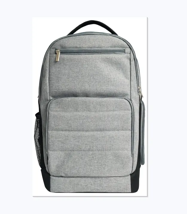 Obaili – sac à dos double couche personnalisé, étanche, multi-usage, pour l'école/les affaires, grand ordinateur portable