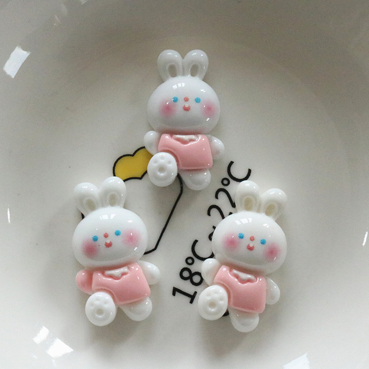 Bright face - lift foot rabbit white