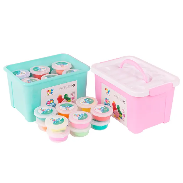 Factory direct sale air dry Clay 24/ 36 Colors Modeling Clay with sculpting tools for kids