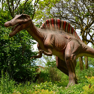 Spinosaurus New Technology Realistic Dinosaur <strong>Robot</strong> with Sound <strong>Simulation</strong> for Jungle Theme Park DINOSKY - Product Image 2