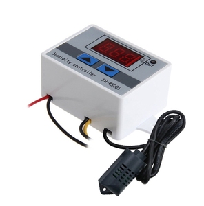 Controlador de humedad Digital de 220 V, 12 V, 24V, higrómetro, interruptor de control de humedad, <span class=keywords><strong>sensor</strong></span> de humedad higroscópico de 0 a 99% RH - Product Image 3
