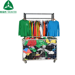 Toptan erkek rahat yazlık T-Shirt toplu İkinci el giyim Thrift mağaza sınıf a kullanılan giysiler balya - Product Image 5
