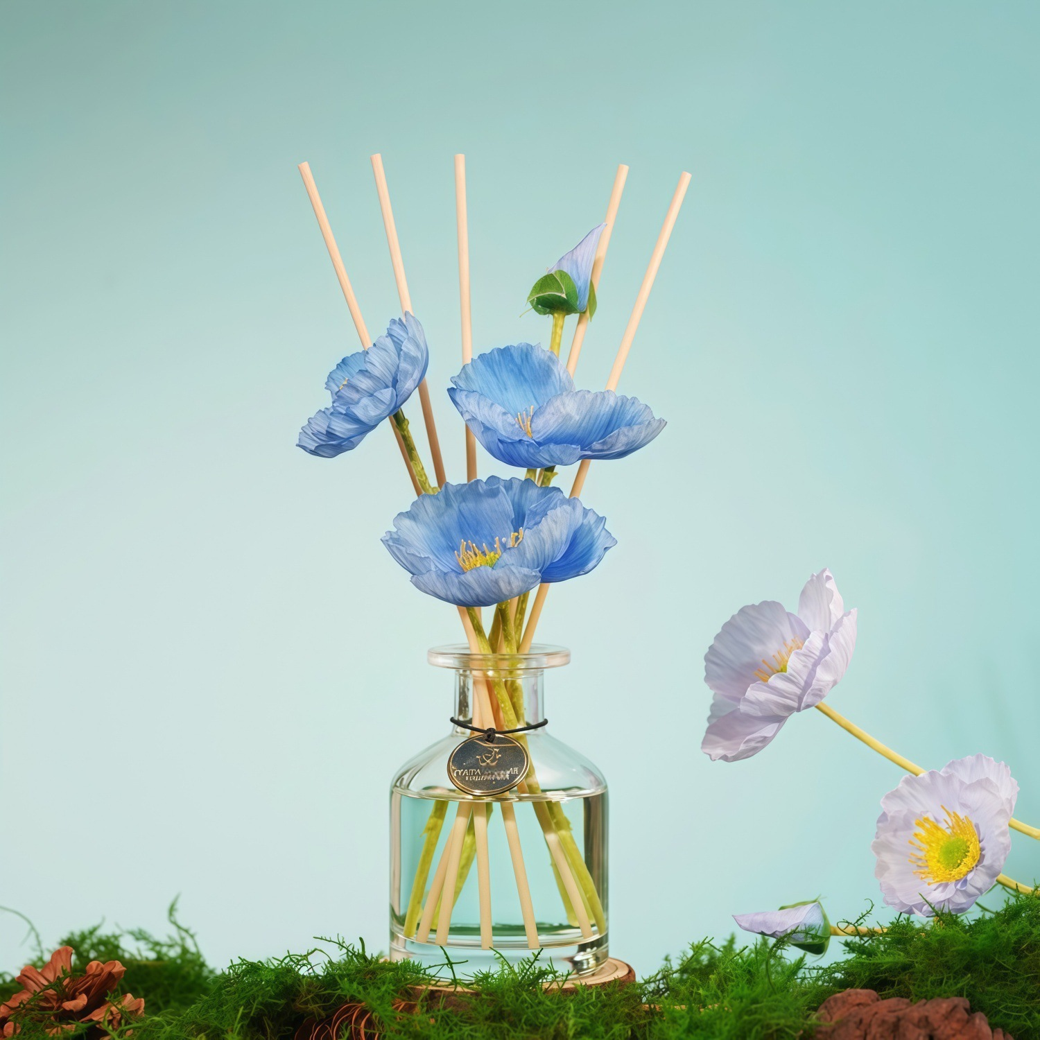 Parfum floral doux au coquelicot au clair de lune