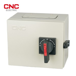 Caja de interruptores de placa de aislamiento de distribución eléctrica con configuración estándar de dos entradas y una salida - Product Image 3