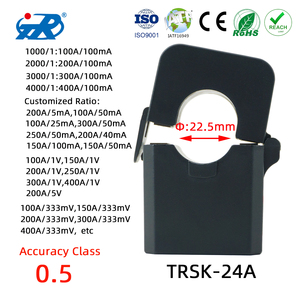 <strong>Input</strong> 200A/5mA 100A/50mA 100A/1V 150A/1V AC CT <strong>Split</strong> Core Current Transformer of Transducer - Product Image 2