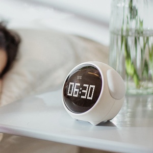 Expresión lindo despertador reloj Pixel mesita de noche de los niños despierta Multi función de alarma de reloj niño regalo - Product Image 3