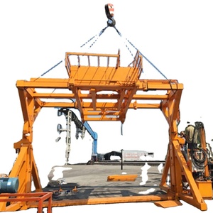 Two Lane Two Way Flip 20ft <strong>Container</strong> Tilting Machine for Sale - Product Image 1