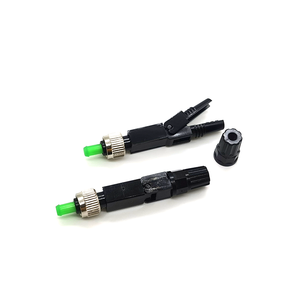 FC APC alan montajı Fiber hızlı konektör | ODF ve Fiber yama panelleri için düşük kayıp konektörü - Product Image 1