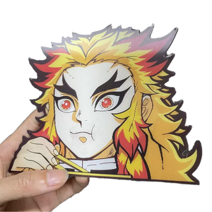 Hot Bán 3D Dạng Thấu Kính Anime Itachi Sticker Jujutsu Kaisen Xe Trang Trí Nội Thất Sticker Vật Liệu Vật Nuôi Thân Thiện Với Môi Chết Cắt - Product Image 1