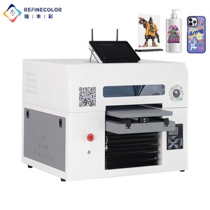 Refinecolor Printer Uv Scan QR <strong>Code</strong> Upload Photo DIY <strong>Design</strong> 32*52cm Multifunctional Inkjet Machine Uv Printer - Product Image 1