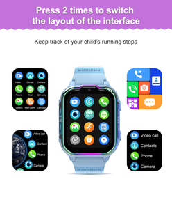 DH20 trẻ em SmartWatch 4G cuộc gọi video, định vị <span class=keywords><strong>GPS</strong></span>, thẻ Sim, đồng hồ điện thoại sinh viên - Product Image 5
