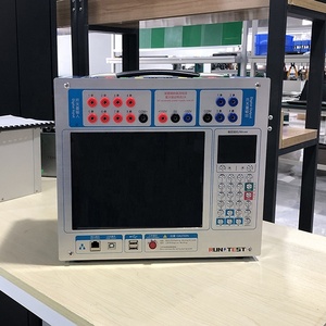 Portatile macchina di prova di 3 Fasi Relè Iniezione Secondaria Test Set per Relè Protettivo Sistemi di Test