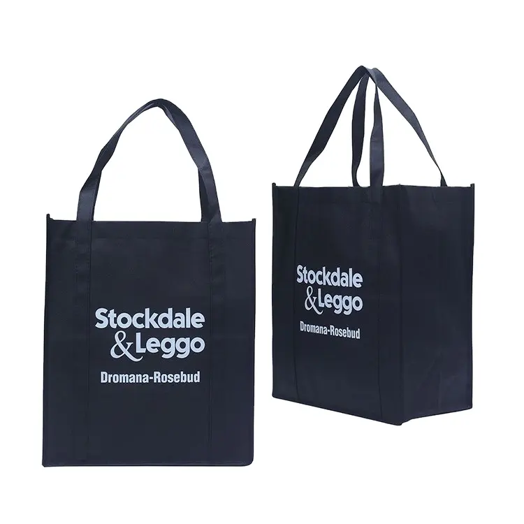 High quality eco-friendly metallized film packaging nonwoven bag non woven tote bag for shopping