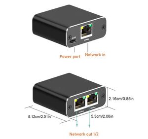 Factory Price <strong>Ethernet</strong> Splitter 1 To 2 High Speed 1000mbps Rj45 <strong>Ethernet</strong> Splitter Adapter Network Extension Connector Adapter Pc - Product Image 3