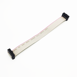 <strong>Cable</strong> Assembly Rectangular Socket 1.27mm 2.0mm 2.54 <strong>mm</strong> Pitch FC 6/8/<strong>10</strong>/12/14/16/18/20/24/26/30 Pin Gray Flat Ribbon IDC <strong>Cable</strong> - Product Image 3