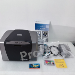 HidFargo DTC1250eプラスチックIDカードプリンター片面ソリューション学生IDカード印刷用 - Product Image 1