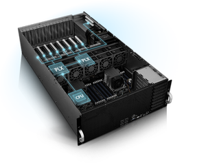 A-s-u-s ESC8000G4サーバー向けの高性能AIトレーニングと推論および深層学習 - Product Image 1