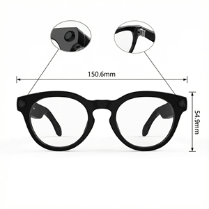 KI-Sprachassistent Echtzeit-Übersetzung Open-Ear-Audio Reise & Vlogging Intelligente Brille - Product Image 6