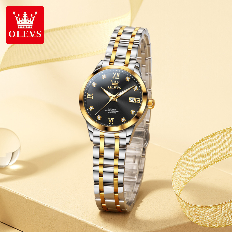 6 Women Gold-Silver Black