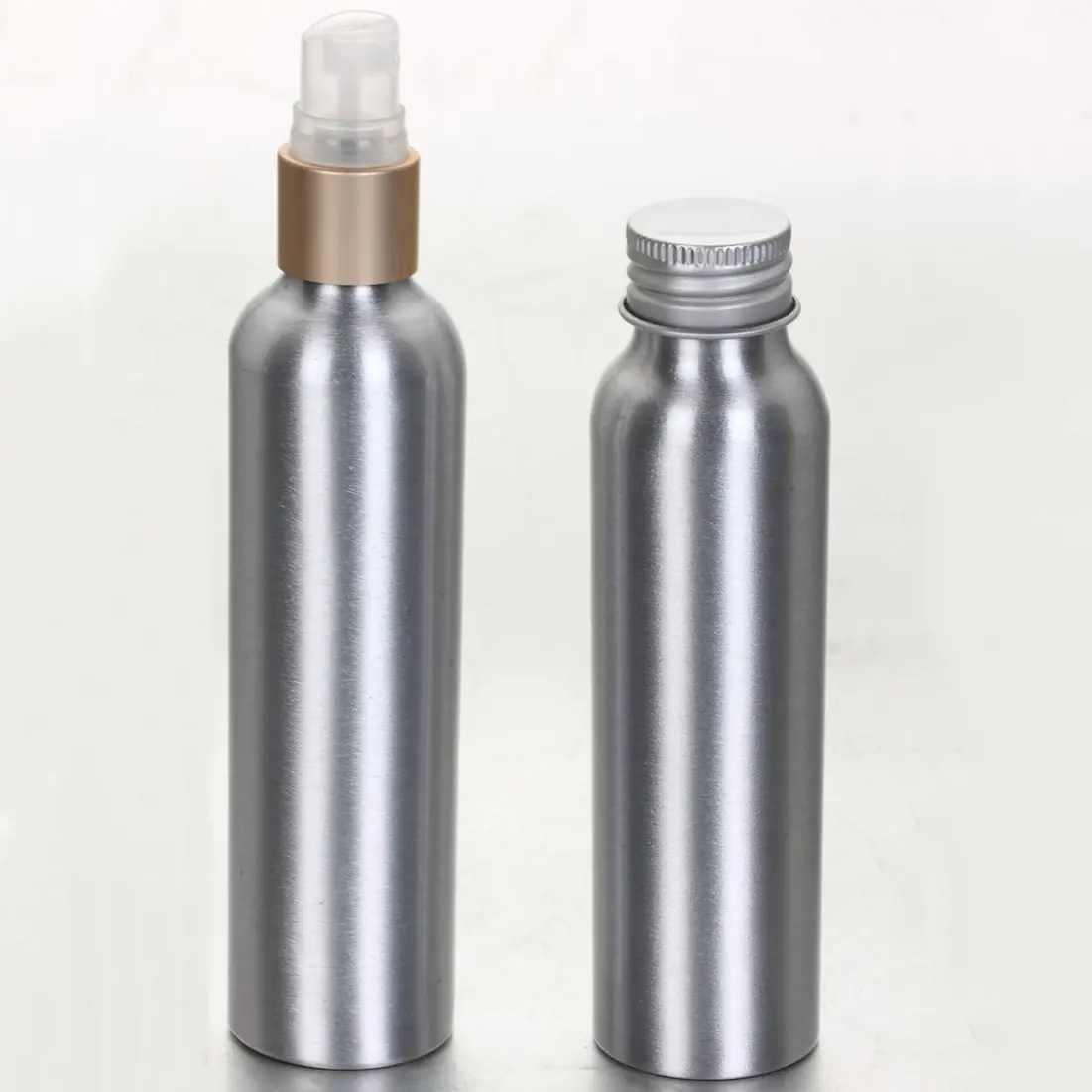 100mL 250ml 300ml 400ml 500ml 1000ml Reciclable Metal Aluminio Líquido Jabón Cosméticos Botella Champú de lujo Botella Embalaje