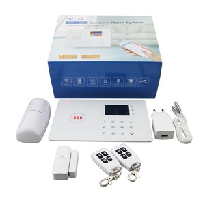 Sistema de alarma de seguridad WiFi + GSM, Control remoto por aplicación, Monitor de alarma de teléfono, fácil operación, teclado táctil, casa inteligente - Product Image 6