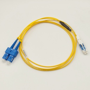 SC 2.0 Duplex Singlemode Fiber optik yama kablosu CS/UPC SC/UPC Fiber kablo için 9/125mm SM SM Fiber kablo CS - Product Image 1
