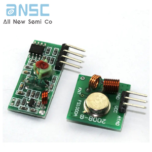 ホットオファー1ペア315/433Mhz RF送信機および受信機ARM/MCU WL DIY 315/433mhzワイヤレスDIYスターターキット用モジュールリンクキット - Product Image 2