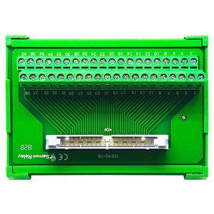リレージャンクションボックスIDC-TBソケット端子台アダプターPLCリレー端子台DINレールタイプリレー端子台モジュール - Product Image 3