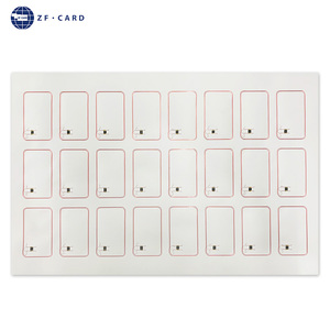 カスタマイズされたサイズPVC EM4100/Fudan 1kチップインレイ/prelam - Product Image 5