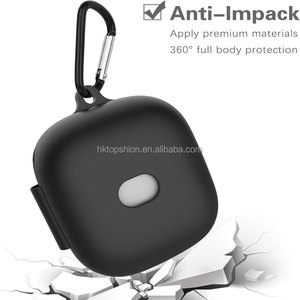 Taşınabilir Powerbeats Case durumda, 360 ° koruma darbeye dayanıklı yumuşak silikon kapak için anahtarlık ile Beats Powerbeats Pro 2 vaka - Product Image 3