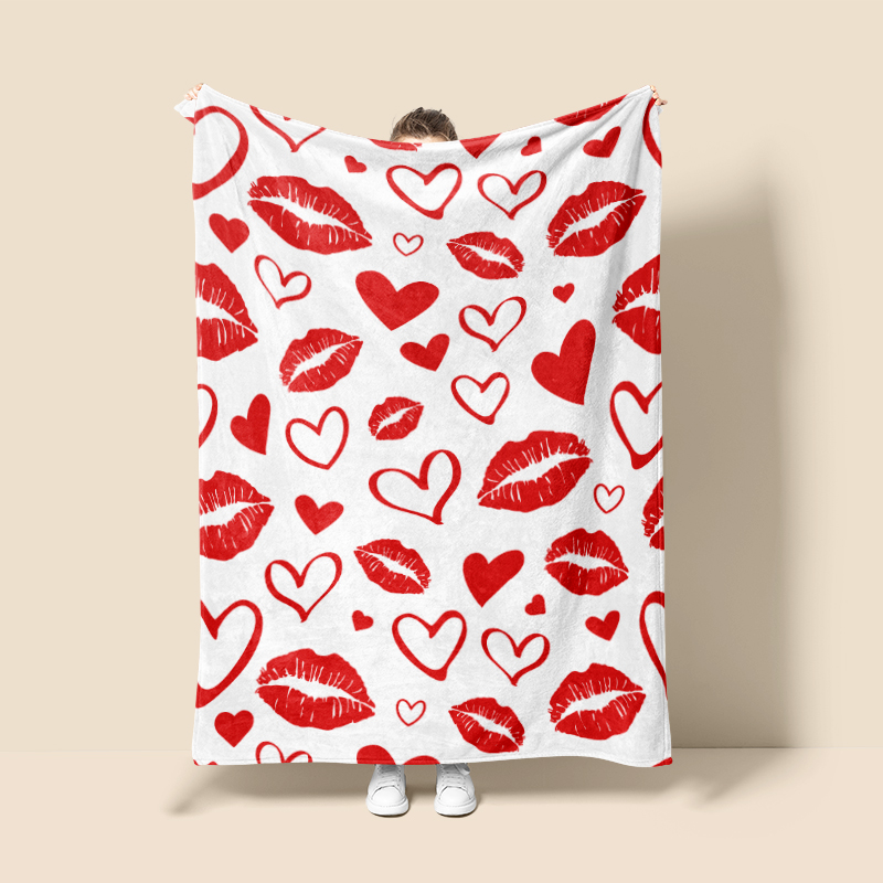 lip and heart design