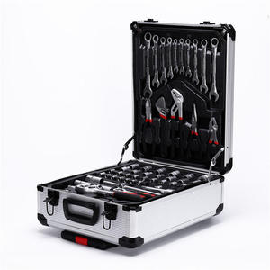 186-piece <strong>Tool</strong> Set <strong>Kit</strong> with Pull-along Suitcase and Aluminum Box Four Layers of Hardware Combination <strong>Tools</strong> - Product Image 4