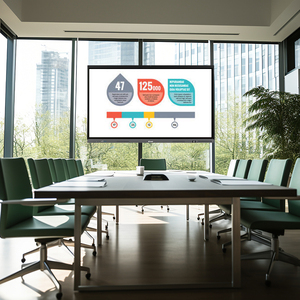 Multifunktion ales Unterrichten von Android-und Windows-OPS-System Interaktives Flachbildschirm-Smart board Preis für den Schul unterricht - Product Image 6