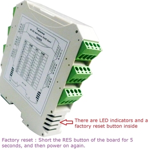 Safety Barrier Ultra-thin <strong>RS485</strong> IO <strong>Module</strong> 8DI-8DO <strong>RS485</strong> <strong>Digital</strong> NPN <strong>Input</strong> Output MODBUS RTU for Relay PLC Industrial Equipment - Product Image 5
