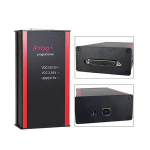 IPROG V89 Pro IPROG PLUS V87 Analizador de motor Adaptador de sonda completa Caja de herramientas Agregar calculadora Versión de script Compatible con IMMO SRS