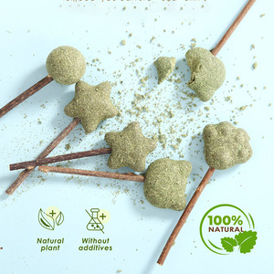 New Arrival <strong>Catnip</strong> Cat Toys Pet Products Fresh Cat <strong>Catnip</strong> Toys Mint Natural Safety Cute Shape Ball Cat Lollipop <strong>Catnip</strong> Toy - Product Image 1