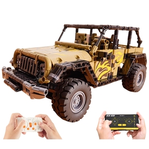 2024 New Mercedes-Benz Sports <strong>Car</strong> Wrangler <strong>Model</strong> Big g Building Blocks Remote Control Assembly Toy for Boys Made of Plastic - Product Image 3