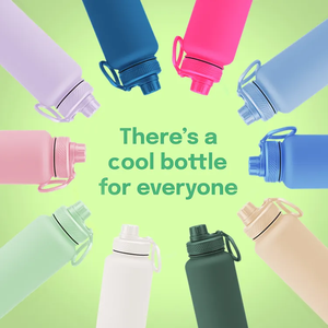 32 oz rò rỉ bằng chứng đôi tường chân không cách nhiệt rộng miệng chai nước Flask với vòi nắp giữ nóng hoặc lạnh thể thao chai nước - Product Image 3