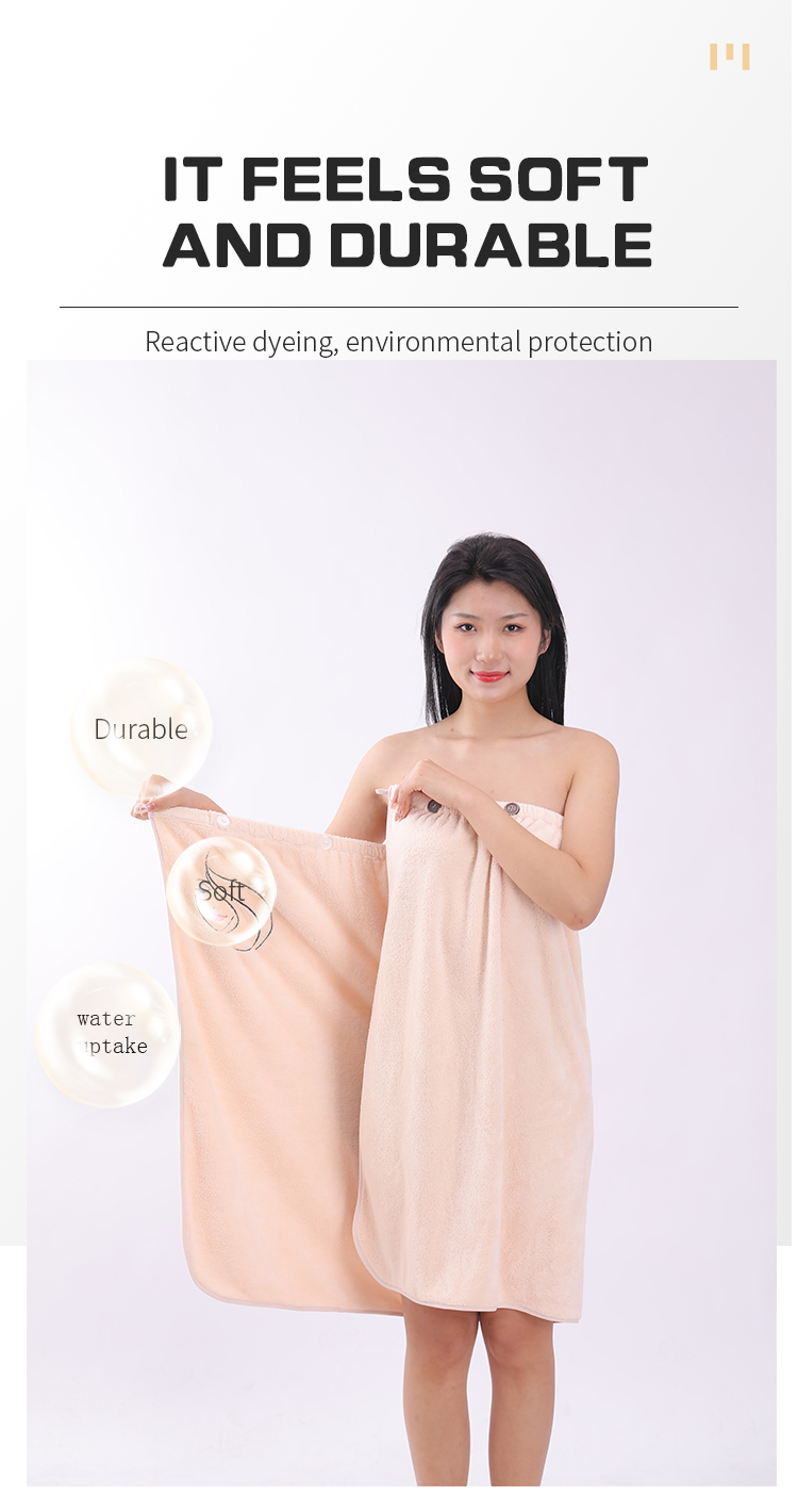 Factory direct sale 100% microfiber polyester bathrobe microfiber plush bath robe women coral fleece bathrobe