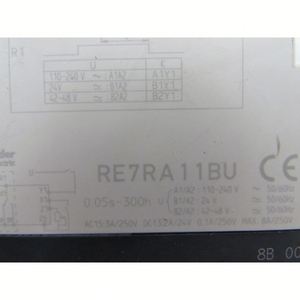 RE7RA11BU электрическое реле времени отличное CONDITION-RE7RA11BU один год гарантии