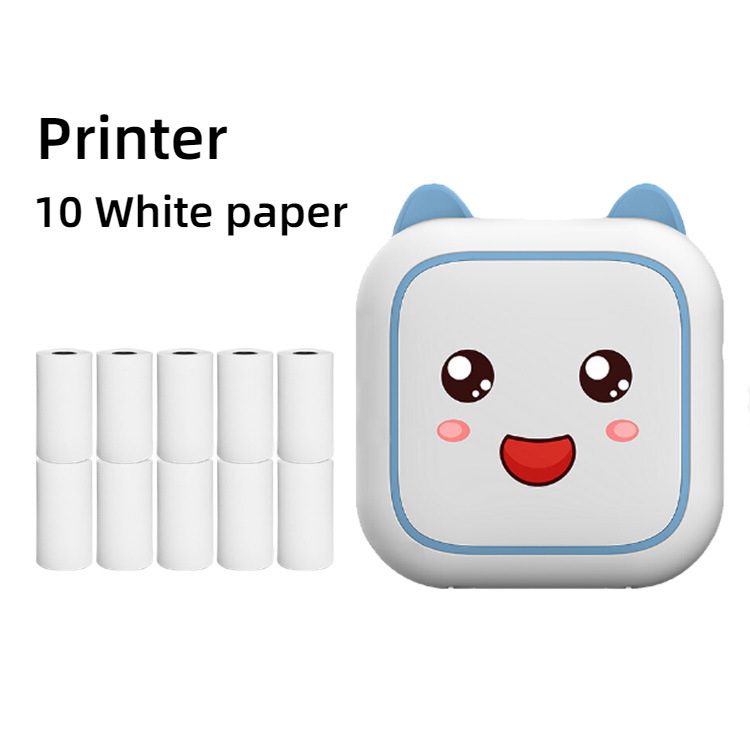 Papier thermique bleu +10