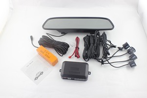 Sistema de marcha atrás de alta calidad Sensores de estacionamiento de automóviles Pantalla LED digital delantera y trasera 4 sensores - Product Image 5