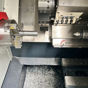 Torno CNC de cama sesgada de alta precisión TCK6350 Torno automático de metal universal Máquinas herramientas personalizadas - Product Image 4