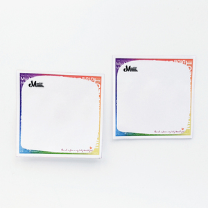Promoción de fábrica personalizada de alta calidad, diseño personalizado, bloque de papel de impresión, Cubo de notas, Cubo de notas