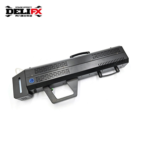 New Design Dj Rgb Light Cannon Vigorous and Powerful Output Fog Spray Machine CO2 Free Use Normal Fog Fluid Handheld Smoke Gun - Product Image 4
