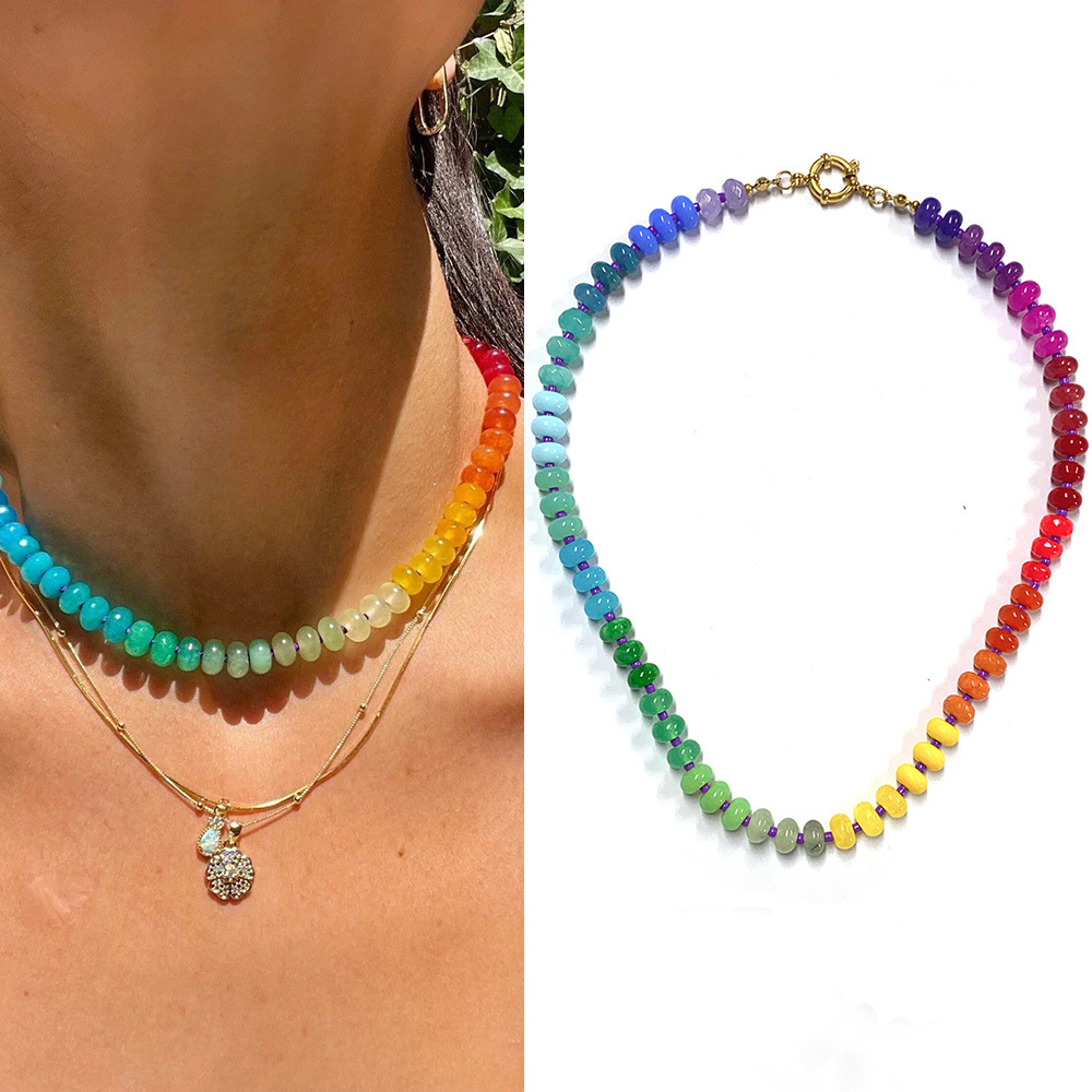 Rainbows hope 45cm necklace