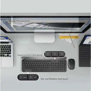 100% Original para Logitech Craft teclado inalámbrico de 108 teclas Control inteligente para perilla multidispositivo Bluetooth para escritorio nuevo P - Product Image 3