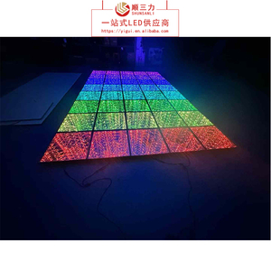 Không dây DMX Matte nam châm <span class=keywords><strong>LED</strong></span> Top ánh sáng sàn nhảy cho bar Đảng thiết bị RGB sàn nhảy đèn sân khấu - Product Image 2