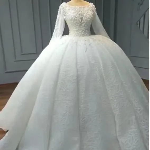 S921A livraison directe 2024 personnalisé nouvelle haute qualité Super fée Simple avoir cadeau voile cerceaux femmes robe pour mariage robe de mariée