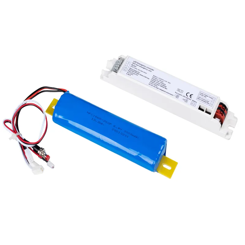 Kit de conversión de emergencia LED, controlador de corriente constante, batería de respaldo, paquete de energía de emergencia para Downlight, superventas